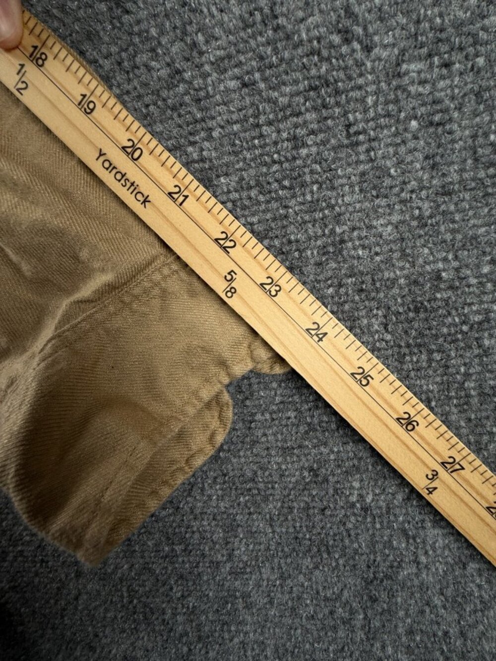 Lauren Ralph Lauren All Linen Size 16 Women Button Up Shirt Tan Long Sleeve - Picture 16 of 16